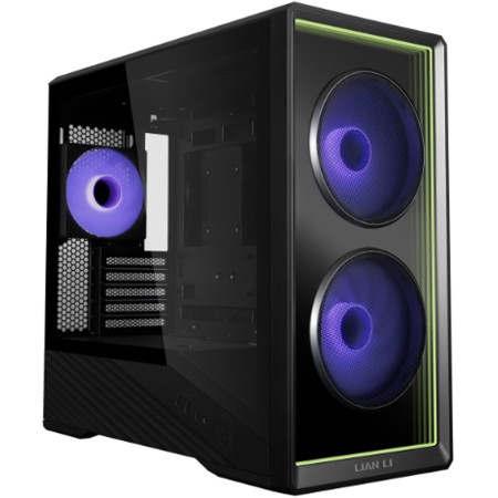 Lian Li Vector V150 INF Gaming Case - Micro-ATX Mid Tower - 3x ARGB Fans - Infinity Mirror Panel - Black Lian Li Vector V150 INF Gaming Case - Micro-ATX Mid Tower - 3x ARGB Fans - Infinity Mirror Panel - Black