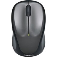 ماوس لاسلكي Logitech M235 - تصميم مريح - اتصال 2.4GHz - دقة 1000 DPI - رمادي