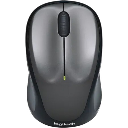 ماوس لاسلكي Logitech M235 - تصميم مريح - اتصال 2.4GHz - دقة 1000 DPI - رمادي ماوس لاسلكي Logitech M235 - تصميم مريح - اتصال 2.4GHz - دقة 1000 DPI - رمادي