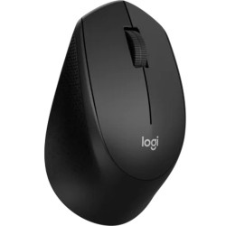 ماوس لاسلكي Logitech M280 - تصميم مريح لليد اليمنى - دقة 1000 DPI - لون أسود