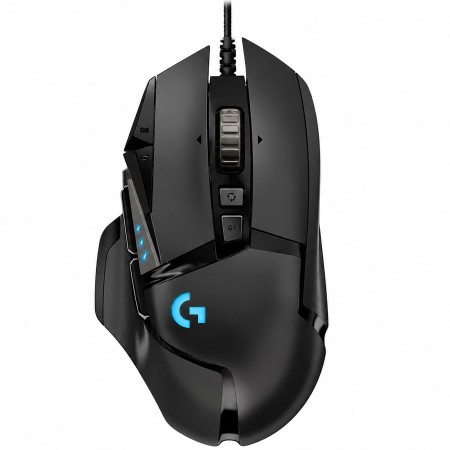 ماوس ألعاب لوجيتك G502 هيرو السلكي - حساس 25K - إضاءة RGB - أوزان قابلة للتعديل