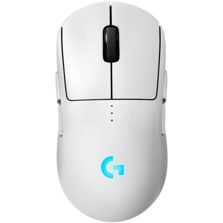 فأرة ألعاب لاسلكي احترافي Logitech PRO 2 LIGHTSPEED بتقنية LIGHTSPEED، ومستشعر HERO 2 بدقة تصل إلى 44,000 DPI، مع شحن USB-C، ووزن يصل إلى حوالي 80 جم -ابيض. فأرة ألعاب لاسلكي احترافي Logitech PRO 2 LIGHTSPEED بتقنية LIGHTSPEED، ومستشعر HERO 2 بدقة تصل إلى 44,000 DPI، مع شحن USB-C، ووزن يصل إلى حوالي 80 جم -ابيض.