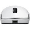 فأرة ألعاب احترافية Logitech PRO 2 LIGHTSPEED, تدعم تقنية تقنية LIGHTSPEED اللاسلكية, مستشعر HERO 2, سرعة تصل إلى 44,000 DPI, دعم الشحن عبر USB-C, وزن 80 غرام - أبيض