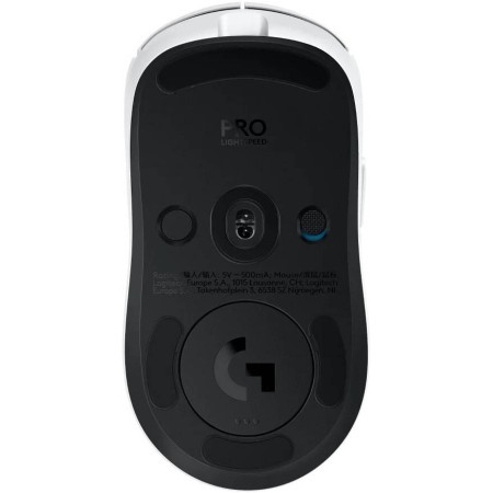 فأرة ألعاب لاسلكي احترافي Logitech PRO 2 LIGHTSPEED بتقنية LIGHTSPEED، ومستشعر HERO 2 بدقة تصل إلى 44,000 DPI، مع شحن USB-C، ووزن يصل إلى حوالي 80 جم -ابيض. فأرة ألعاب لاسلكي احترافي Logitech PRO 2 LIGHTSPEED بتقنية LIGHTSPEED، ومستشعر HERO 2 بدقة تصل إلى 44,000 DPI، مع شحن USB-C، ووزن يصل إلى حوالي 80 جم -ابيض.