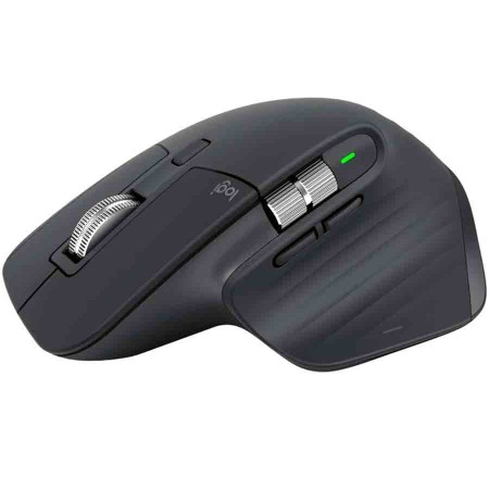 ماوس Logitech MX Master 3S اللاسلكي الاحترافي - دقة 8K DPI - لون أسود ماوس Logitech MX Master 3S اللاسلكي الاحترافي - دقة 8K DPI - لون أسود