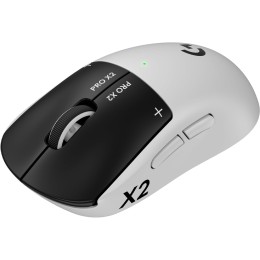 ماوس ألعاب لوجيتك PRO X2 SUPERSTRIKE لاسلكي - 44000 DPI - Lunar Eclipse