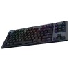 Logitech G915 TKL Mechanical Tenkeyless Wireless RGB Keyboard (GL CLICKY SWITCH) - Black