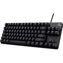 لوحة مفاتيح احترافية Logitech G413 TKL SE, مفاتيح ميكانيكية Tactile, إضاءة خلفية باللون الأبيض, توصيل سلكي, كابل بطول 1.8 م - أسود   لوحة مفاتيح احترافية Logitech G413 TKL SE, مفاتيح ميكانيكية Tactile, إضاءة خلفية باللون الأبيض, توصيل سلكي, كابل بطول 1.8 م - أسود