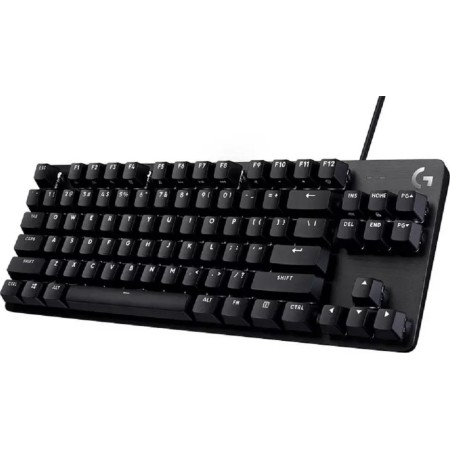 لوحة مفاتيح احترافية Logitech G413 TKL SE, مفاتيح ميكانيكية Tactile, إضاءة خلفية باللون الأبيض, توصيل سلكي, كابل بطول 1.8 م - أسود لوحة مفاتيح احترافية Logitech G413 TKL SE, مفاتيح ميكانيكية Tactile, إضاءة خلفية باللون الأبيض, توصيل سلكي, كابل بطول 1.8 م - أسود