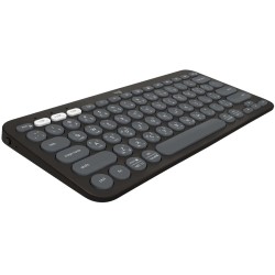 لوحة مفاتيح لاسلكية Logitech K380s - توصيل 3 أجهزة - تصميم نحيف وعصري - أسود لوحة مفاتيح لاسلكية Logitech K380s - توصيل 3 أجهزة - تصميم نحيف وعصري - أسود