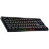 لوحة مفاتيح ميكانيكية Logitech G515 LIGHTSPEED TKL,مفاتيح ميكانيكية منخفضة الارتفاع GL Tactile, إضاءة LIGHTSYNC RGB,  يدعم LIGHTSPEED لاسلكي 2.4GHz, بلوتوث او USB-C - أسود