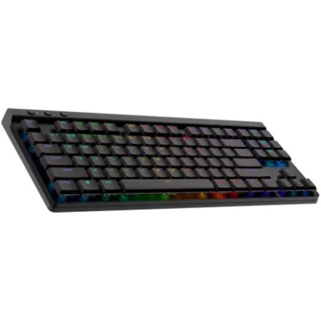 Logitech G515 LIGHTSPEED TKL, Ultra-slim low-profile design, GL Tactile switches, LIGHTSPEED 2.4 ,Bluetooth, Wired USB-C - BLACK