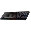 لوحة مفاتيح ميكانيكية Logitech G515 LIGHTSPEED TKL,مفاتيح ميكانيكية منخفضة الارتفاع GL Tactile, إضاءة LIGHTSYNC RGB,  يدعم LIGHTSPEED لاسلكي 2.4GHz, بلوتوث او USB-C - أسود