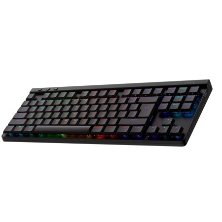Logitech G515 LIGHTSPEED TKL, Ultra-slim low-profile design, GL Tactile switches, LIGHTSPEED 2.4 ,Bluetooth, Wired USB-C - BLACK