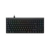 لوحة مفاتيح سلكية Logitech G515 TKL, تصميم Tenkeyless (TKL), مفاتيح ميكانيكية منخفضة الارتفاع GL Tactile, إضاءة RGB قابلة للتخصيص  عبر برنامج Logitech G HUB - أسود