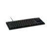 لوحة مفاتيح سلكية Logitech G515 TKL, تصميم Tenkeyless (TKL), مفاتيح ميكانيكية منخفضة الارتفاع GL Tactile, إضاءة RGB قابلة للتخصيص  عبر برنامج Logitech G HUB - أسود