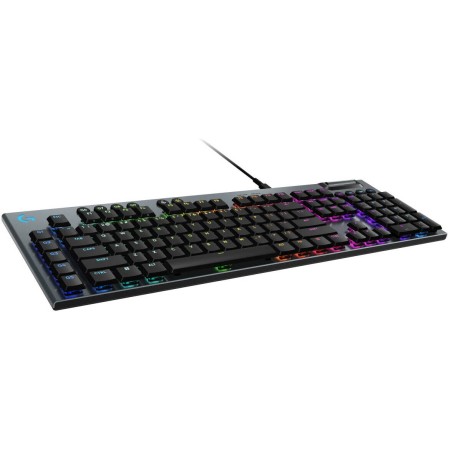 Wired Gaming Keyboard Logitech G915 X  Mechanical Low Profile RGB (GL TACTILE SWITCH) - Black