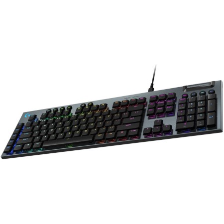 Wired Gaming Keyboard Logitech G915 X  Mechanical Low Profile RGB (GL TACTILE SWITCH) - Black