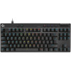 LOGITECH PRO X TKL RAPID Wired Mechanical Keyboard, Magnetic Analog Switches, Wired, English (US) Layout - BLACK LOGITECH PRO X TKL RAPID Wired Mechanical Keyboard, Magnetic Analog Switches, Wired, English (US) Layout - BLACK