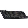 LOGITECH PRO X TKL RAPID Wired Mechanical Keyboard, Magnetic Analog Switches, Wired, English (US) Layout - BLACK LOGITECH PRO X TKL RAPID Wired Mechanical Keyboard, Magnetic Analog Switches, Wired, English (US) Layout - BLACK