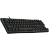LOGITECH PRO X TKL RAPID Wired Mechanical Keyboard, Magnetic Analog Switches, Wired, English (US) Layout - BLACK