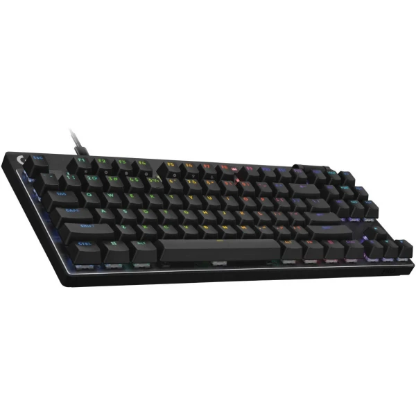 LOGITECH PRO X TKL RAPID Wired Mechanical Keyboard, Magnetic Analog Switches, Wired, English (US) Layout - BLACK