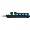 LOGITECH PRO X TKL RAPID Wired Mechanical Keyboard, Magnetic Analog Switches, Wired, English (US) Layout - BLACK LOGITECH PRO X TKL RAPID Wired Mechanical Keyboard, Magnetic Analog Switches, Wired, English (US) Layout - BLACK