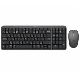مجموعة لوحة مفاتيح وماوس لاسلكي Logitech MK250 - اتصال Bluetooth