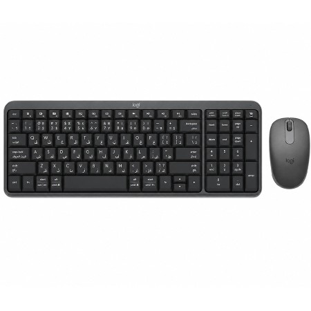 مجموعة لوحة مفاتيح وماوس لاسلكي Logitech MK250 - اتصال Bluetooth مجموعة لوحة مفاتيح وماوس لاسلكي Logitech MK250 - اتصال Bluetooth