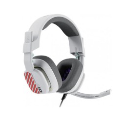 ASTRO A10 Gen2 Wired Gaming Headset, 3.5 mm audio jack, Flip-to-mute Mic, Compatible with PS4, PS5, PC, Mac, Xbox, and mobile devices - White
