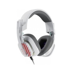ASTRO A10 Gen2 Wired Gaming Headset, 3.5 mm audio jack, Flip-to-mute Mic, Compatible with PS4, PS5, PC, Mac, Xbox, and mobile devices - White
