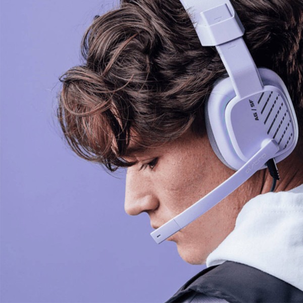 ASTRO A10 Gen 2 Wired Gaming Headset, 3.5mm Cable, Flip-to-Mute microphone, work with PS5, PS4, PC, Mac, Xbox ,Nintendo Switch and Mobile - Lilac