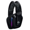Logitech G733 Lightspeed Wireless RGB Gaming Headset - 29h Battery, DTS Headphone:X 2.0, PC, PS4, PS5, - Black - لوجيتك سماعة رأس للالعاب وايرليس اسود