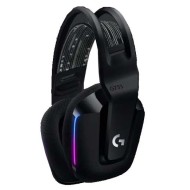 Logitech G733 Lightspeed Wireless RGB Gaming Headset - 29h Battery, DTS Headphone:X 2.0, PC, PS4, PS5, - Black - لوجيتك سماعة رأس للالعاب وايرليس اسود
