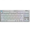 Logitech G915 TKL Mechanical Tenkeyless Wireless RGB Keyboard (GL TACTILE SWITCH) - White