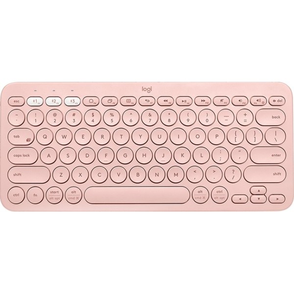 لوجيتيك K380  لوحة مفاتيح لاسـلكي - وردي