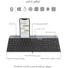 Logitech K580 Slim Multi-Device Wireless Keyboard - Bluetooth/Receiver, Compact, Easy