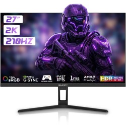 شاشة قيمنق ألعاب ماجيستي MAS1-272K529 - مقاس 27" - دقة 2K - لوحة Fast IPS - تردد 210Hz - استجابة 1ms