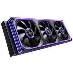 مبرد معالج مائي ماجستي CLD-401 مقاس 360mm - شاشة حرارة رقمية - ARGB - أسود