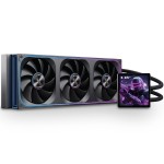 Majesty CLL-401-B 360mm ARGB Liquid CPU Cooler - IPS Display - Black