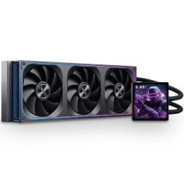 Majesty CLL-401-B 360mm ARGB Liquid CPU Cooler - IPS Display - Black