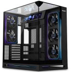 كيس ألعاب ماجستي فالكون X - مروحة 8 ARGB - زجاج مقسى - يدعم ATX - أسود