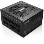 مزود طاقة MAJESTY MPS850-B01 بقدرة تصل إلى 850 واط، حاصل على شهادة 80 PLUS Bronze، بتصميم معياري كامل (Fully Modular)، يدعم معيار ATX 3.1 - اسود