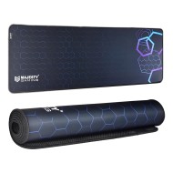 لبادة فأرة MAJESTY MOPAD-02, سطح قماشي ناعم, قاعدة مطاطية مانعة للانزلاق, الأبعاد (900x400) مم, سمك 3مم, مقاومة للغبار - أسود 