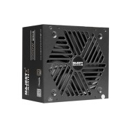 مزود الطاقة MAJESTY MPS1000-G01, بقدرة 1000 واط, شهادة كفاءة 80 PLUS Gold, تصميم معياري بالكامل Fully Modular, متوافق مع معيار ATX 3.1, دعم PCIe 5, مروحة تبريد هادئة - أسود