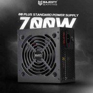 Power Supply MAJESTY 700W ,80 PLUS Standard ,ATX form factor ,Sleek black design - Black