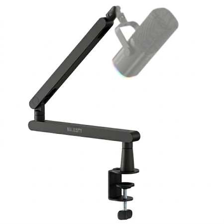 MAJESTY MS3HQ-B Mic Boom Arm - Aluminium Structure - Matte Black