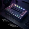 منصة صوتية ماجستي USB - مكسر صوت احترافي - إضاءة RGB - تسجيل 24Bit - أسود منصة صوتية ماجستي USB - مكسر صوت احترافي - إضاءة RGB - تسجيل 24Bit - أسود