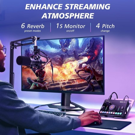 Streaming Mixer MAONO AMC2 Neo Caster C2 Streaming Mixer MAONO AMC2 Neo Caster C2