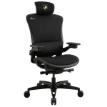 Gaming Chair MARSRHINO Infinite Max ,Advanced ergonomic ,Adjustable 3D ,ully adjustable 4D armrests ,Sliding seat with 4-position - BLACK - MR-CH-INM-B